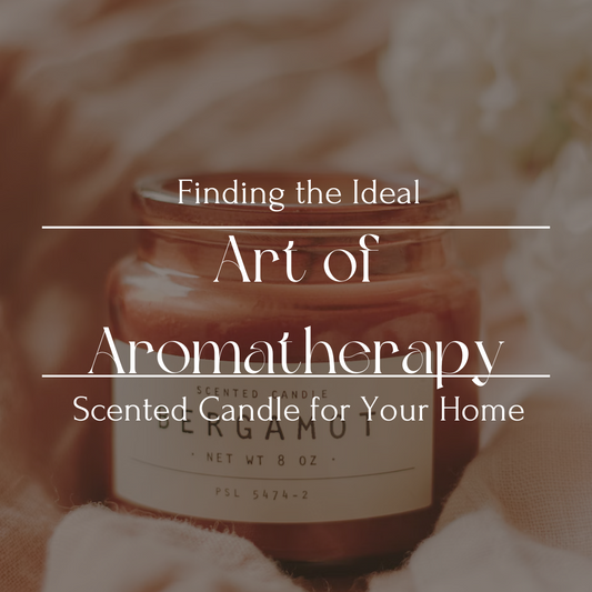 art of aromatherapy scented candle for home