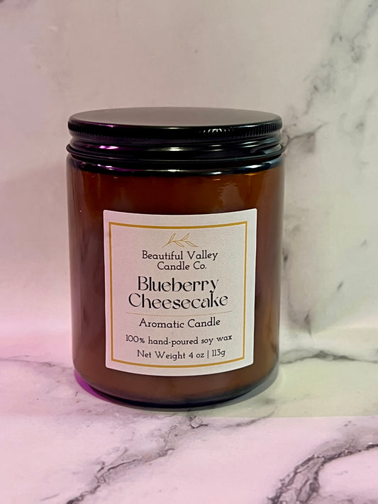 Blueberry Cheesecake 100% Soy Wax Candle & Wax Melts