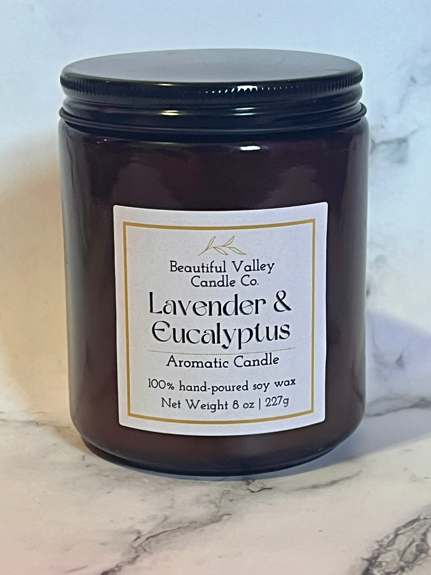 Lavender & Eucalyptus 100% Soy Wax Luxury Candles & Wax Melts