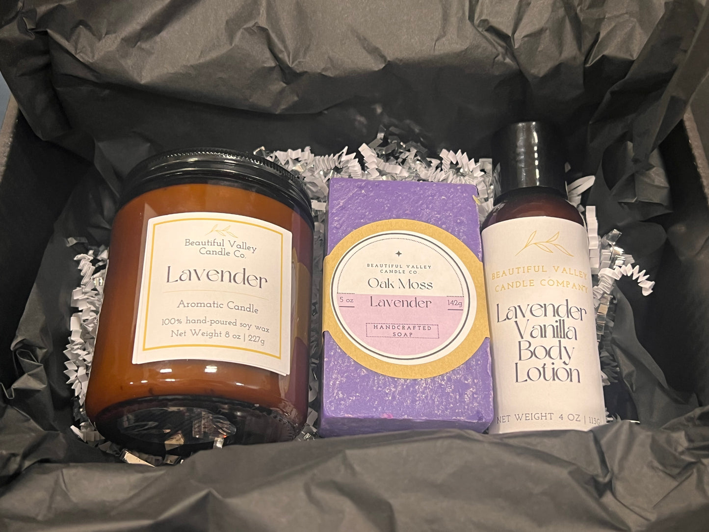 Lavender Gift Basket