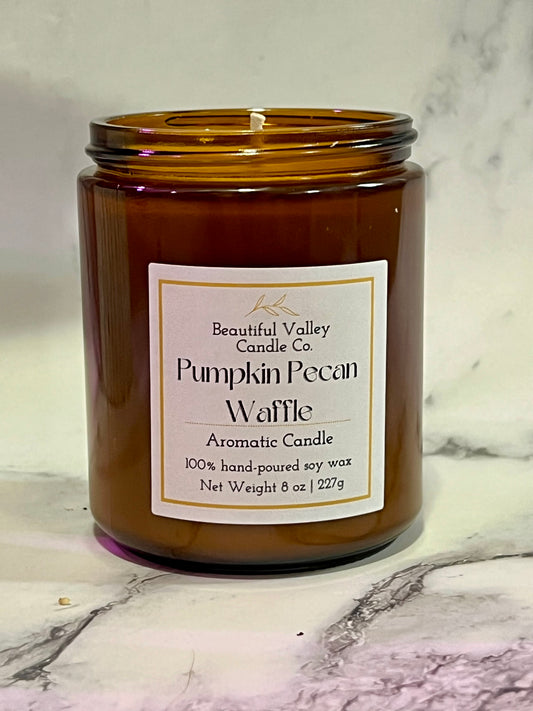 Pumpkin Pecan Waffle 100% Soy Wax Candle & Wax Melts