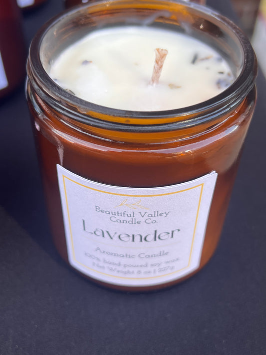 Lavender 100% Soy Wax Luxury Candles & Wax Melts