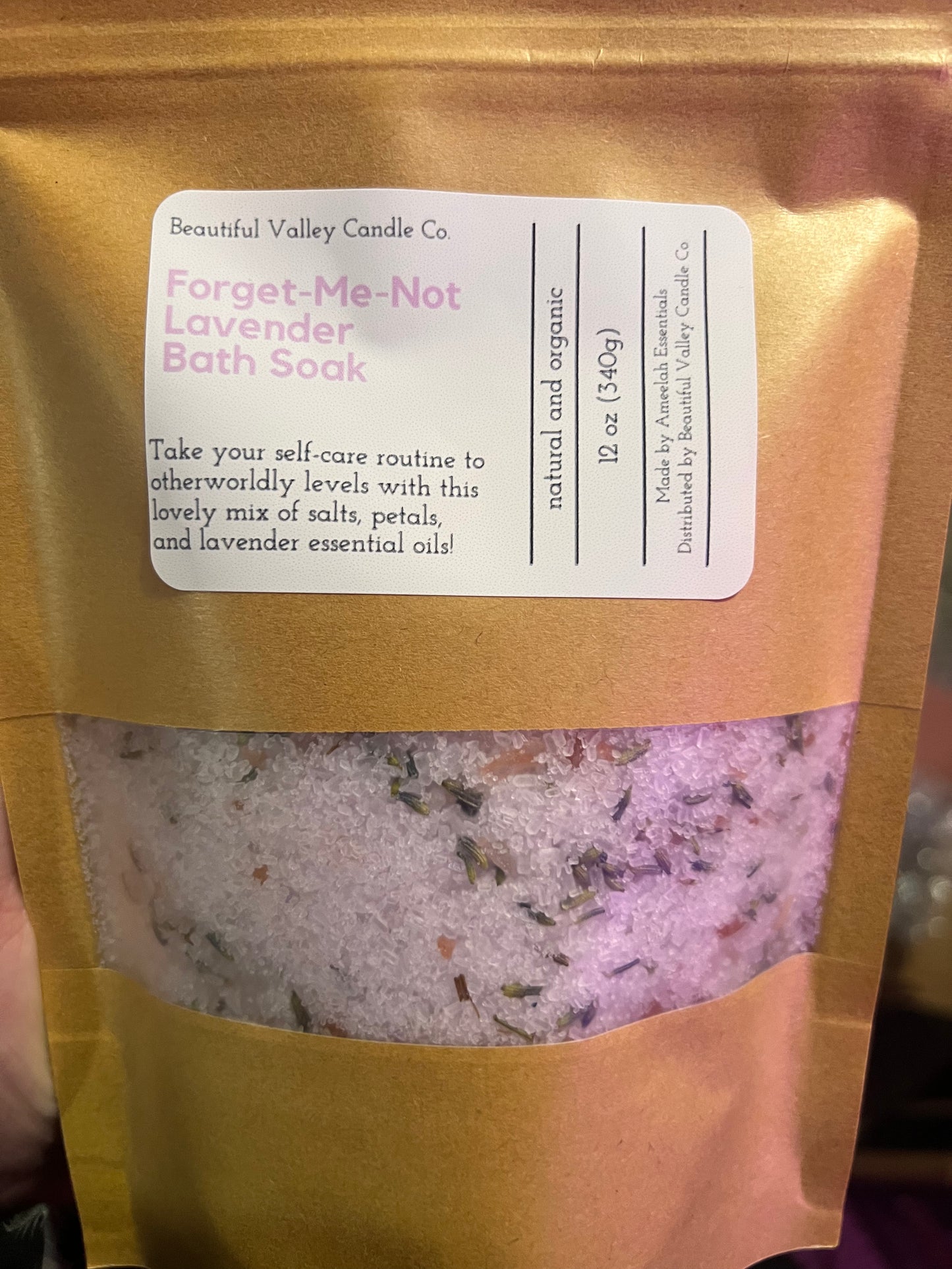 Forget-Me-Not Lavender Bath Soak